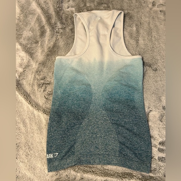 Gymshark Tank Size Small Teal - Picture 2 of 3
